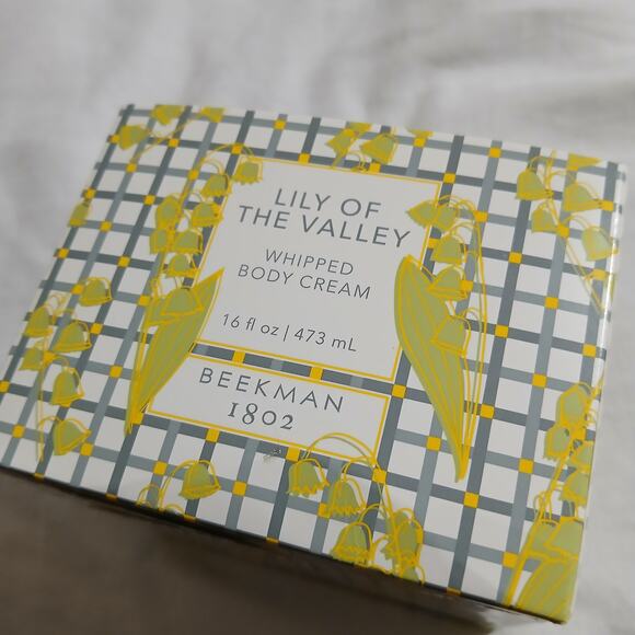Beekman 1802 Lily of the Valley Whipped Body Cream 16oz New/Sealed - Picture 1 of 8